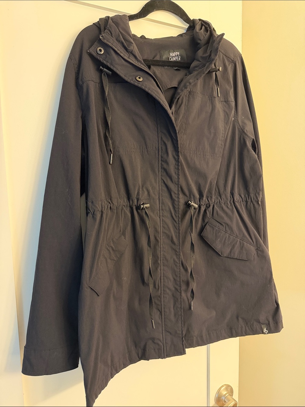 Torrid Women's Black Hooded Anorak Jacket